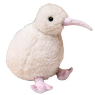 Plišana igračka Kiwi, 25 cm, bijela