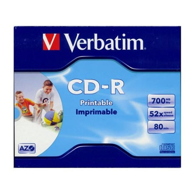 VERBATIM Prazni CD 43324 CD-R, 700 MB, 1 kom