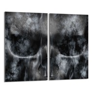 TMK Staklena zaštita za štednjak ili ploču za kuhanje iz dva dijela 30x52, lubanja