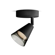 Reflektor, Cleft, 5W, HV, GU10, crna