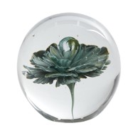 LIGHT & LIVING Stakleni uteg za papir (visina 8 cm) Flower