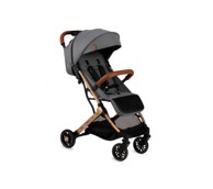 MOMI Dječja kolica Estelle, siva sa zlatnim okvirom