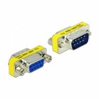 DELOCK Adapter serijski D-Sub 9 muški pin na D-Sub 9 ženski pin