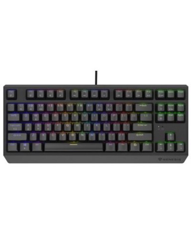 THOR Gaming tipkovnica 230, mehanička, žičana, US Layout, crna, USB Type-A, Outemu Brown