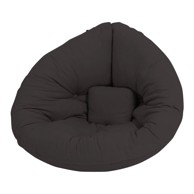 KARUP DESIGN Dječja sklopiva stolica Mini Nido Dark Grey