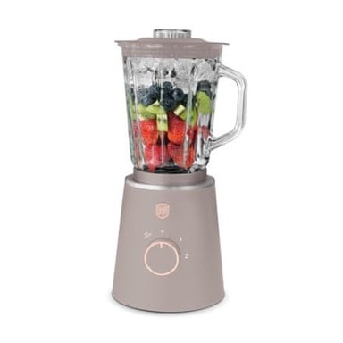 BERLINGERHAUS Stolni blender BH-9819, 1000 W, staklena posuda 1,5 l, Taupe kolekcija