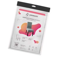 SPRINGOS Navlaka za stolicu, spandex bijela