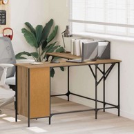 Stol 141 x 141 x 75 cm konstruirano drvo, umjetnički hrast