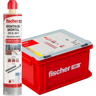 FISCHER Injekcijski mort Advantage FIS VL 300 T HWK G 20x300 ml, siva