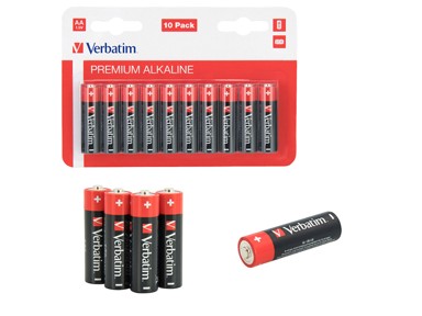 VERBATIM Baterija, AA High Performance alkalne, 10 komada