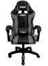 K3 gaming stolica R-Sport s masažerom, sivo-crna
