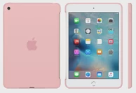 APPLE Silikonska maska za iPad Mini 4, roza