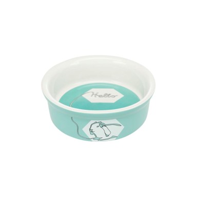 TRIXIE Posuda za kuniće Hello, keramička, 240 ml