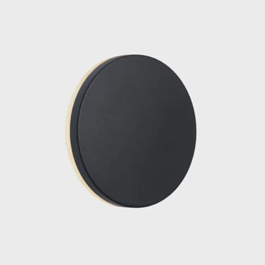 Zidna svjetiljka Artego Round, LED, IP54, 46941003, crna