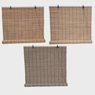 ROLLO Zavjesa od bambusa, 120x200 cm, s drvenom šipkom