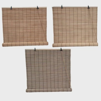 ROLLO Zavjesa od bambusa, 120x200 cm, s drvenom šipkom