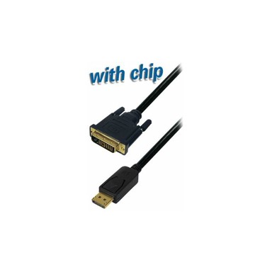 TRANSMEDIA DisplayPort priključak na DVI 24+1 priključak, duljina 1,8 m