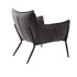 UNIQUE FURNITURE Siva fotelja za opuštanje Calgary, 82x71x83 cm