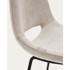 KAVE HOME Bež barska stolica (visine sjedala 65 cm) Zahara 