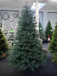 Božićno drvce umjetno Lux, srebrna, 120 cm