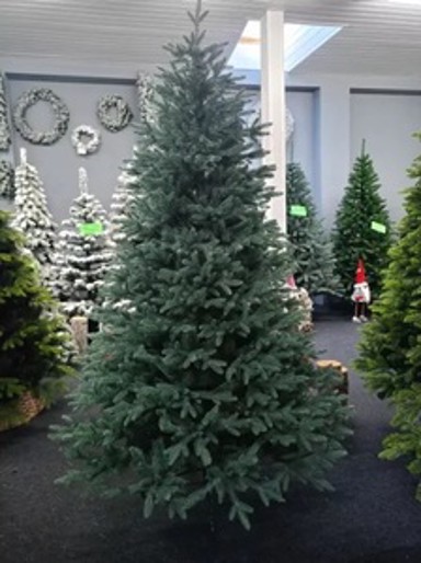 Božićno drvce umjetno Lux, srebrna, 120 cm