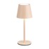 TRIO Krem LED stolna lampa s metalnim sjenilom (visina 21 cm) Diaz 