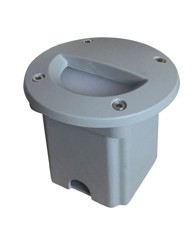 LED vanjska Zidna LED lampa P6001A MATT SILVER