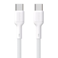 DUDAO USB-C–USB-C kabel 65 W, 2 m, bijeli