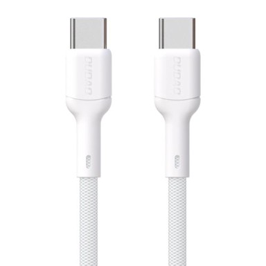 DUDAO USB-C–USB-C kabel 65 W, 2 m, bijeli