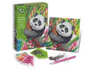 ART & CREATIONS Set Canevas A Diamanter, Panda