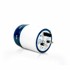 Putni adapter TRAVEL Blue, Twist & Slide Worldwide, Europe Edition 270, 2xUSB-A bijeli