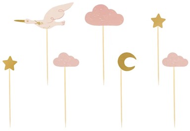 Ukrasi za muffine, 7 komada