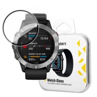 WOZINSKY Hibridno staklo za Garmin Fenix 6 crno