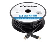 LANBERG Kabel HDMI, v.2.1, M/M, 80m, 8K