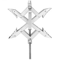 VEVOR Stabilizator kotača u obliku slova X, 38 x 25,4 cm, 2 seta