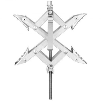 VEVOR Stabilizator kotača u obliku slova X, 38 x 25,4 cm, 2 seta