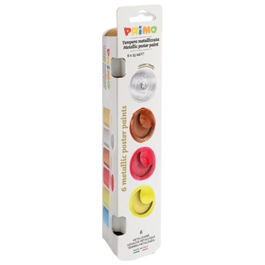 CMP Boja CMP.231TM6E gvaš 25ml set metalik