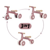 PETITE MARS Balans bicikl Bingo 3u1, Dusty Rose