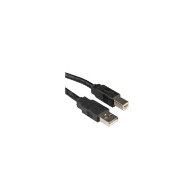 ROLINE USB 2.0 kabel A-B, M/M, 0.8 m, crni, 11.02.8808