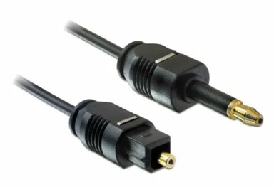 DELOCK Optički kabel AUDIO SPDIF mini 3,5 mm 2 m, crna