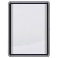 NOBO Ploča magnetna staklena s vratima 75,2x69,2x3,7 cm 1902558, bijela