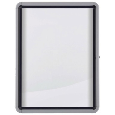 NOBO Ploča magnetna staklena s vratima 75,2x69,2x3,7 cm 1902558, bijela