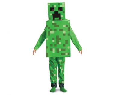 Kostim za maškare Creeper Fancy, Minecraft, veličina L