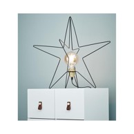 MARKSLOJD Crni božićni svjetlosni ukras Asterix