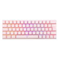 WHITE SHARK Mehanička tipkovnica GK-002422V2 Wakizashi-2, HR, Blue Switch, roza