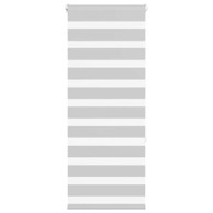 Zavjesa zebra svjetlosiva, 60 x 150 cm (širina tkanine: 55,9 cm, materijal: poliester)