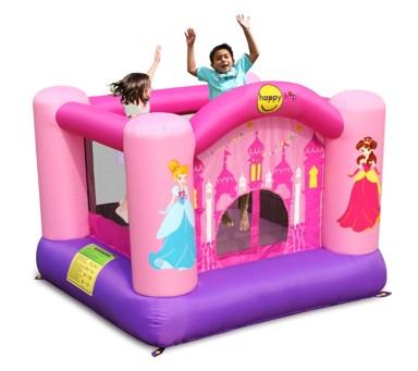 HAPPY HOP Dvorac na napuhavanje Princeze, ružičasti