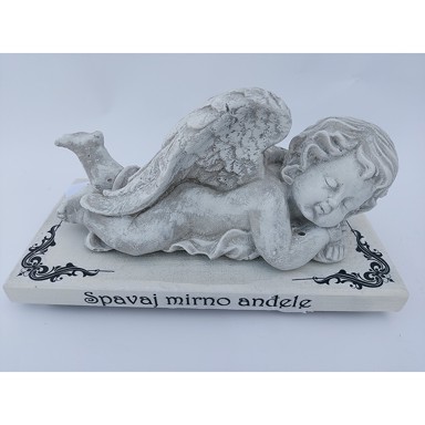 Cvjetni aranžman Anđeo ležeći spavaj mirno anđele 169AR
