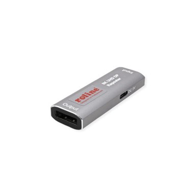 ROLINE Pojačalo DisplayPort, 8K60, 10 m