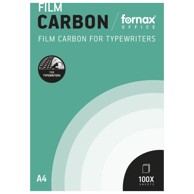 FORNAX Karbon strojni film A4, 100 kom, crni